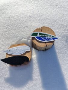 Ylivieskan ladun hihamerkki